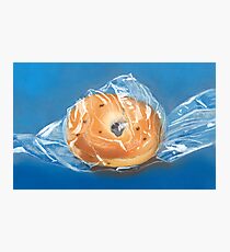bagged bagel Photographic Print