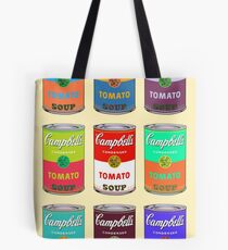 Andy Warhol Campbell's soup cans Tote Bag
