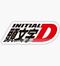 Initial D Sticker