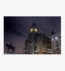 Liver Building and guard Photographic Print