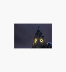 Top of the Liver Building tower Art Board