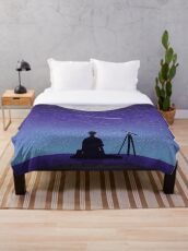 BTS Jimin Serendipity Landscape Throw Blanket