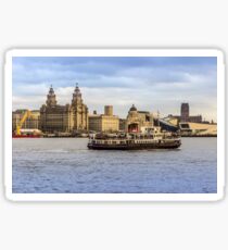 Ferry cross the Mersey Sticker