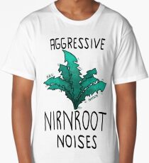 Aggressive nirnroot noises Long T-Shirt