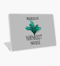 Aggressive nirnroot noises Laptop Skin