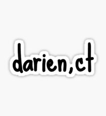 darien, ct Sticker