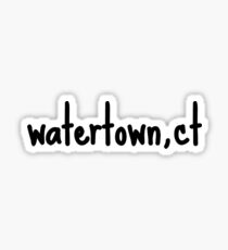 watertown, ct Sticker