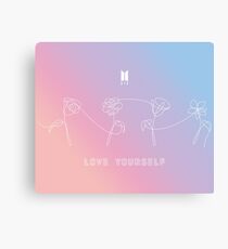 BTS LIEBEN SICH - PERFEKTES TAPESTRY Leinwanddruck
