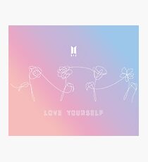 BTS LOVE YOURSELF - PERFECT TAPESTRY Photographic Print