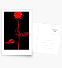 DM Violator Rose style small breast logo Postcards