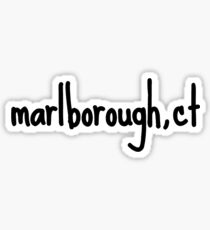 marlborough, sct Sticker