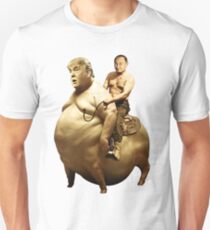 Putin riding Trump Unisex T-Shirt