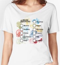 Drink Around the World - EPCOT Passport Women's Relaxed Fit T-Shirt
