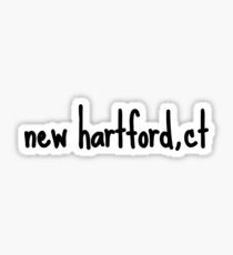new hartford, ct Sticker