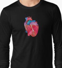 Anatomical Heart Long Sleeve T-Shirt