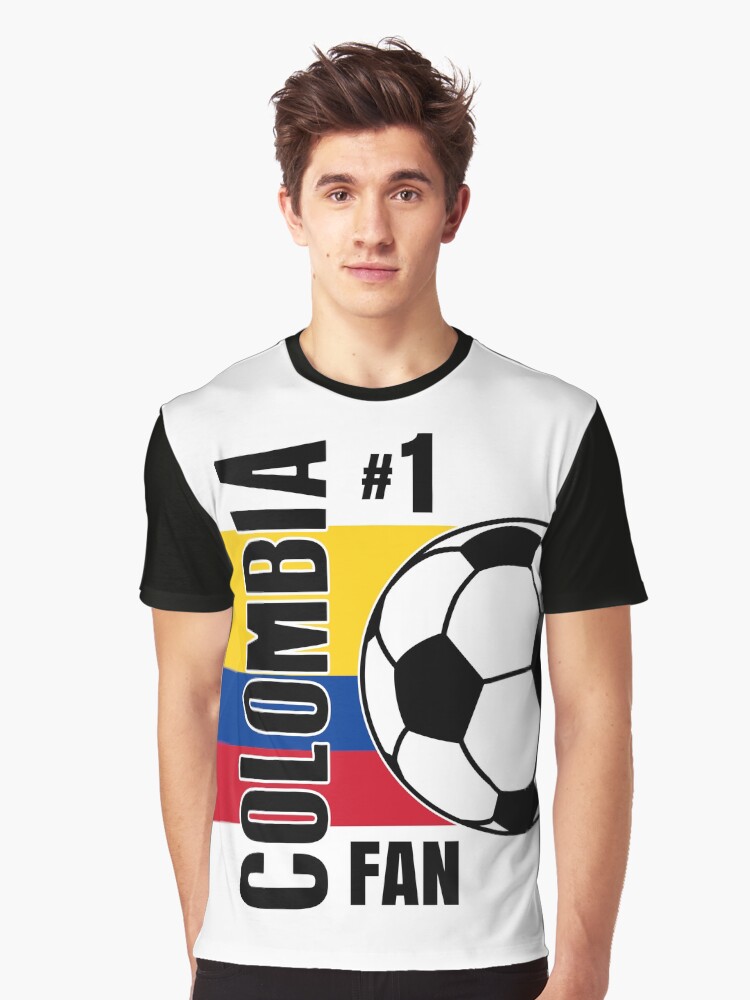 t shirt colombia soccer