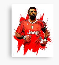 gigi buffon - the legendary goalkeeper Canvas Print