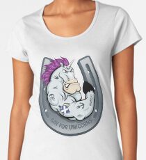 Gay For Unicorns Women's Premium T-Shirt