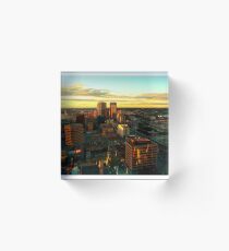 Winnipeg, from Above Acrylic Block
