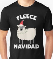 Weihnachtsvlies Navidad Slim Fit T-Shirt