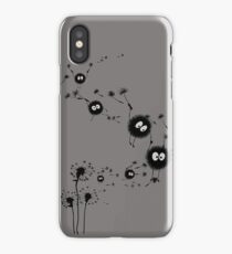 Flying Susuwatari iPhone Case/Skin
