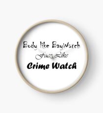 Criminal Humour Clock
