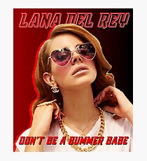 Lana Del Rey - Summer Bummer Photographic Print