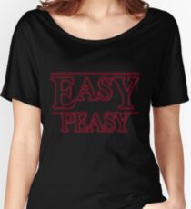 Camiseta ancha para mujer Easy peasy