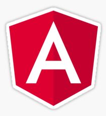 New Angular 5 Logo JS JavaScript Developer Sticker