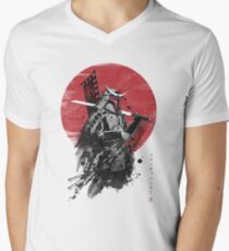 Mandalorian Samurai Men's V-Neck T-Shirt