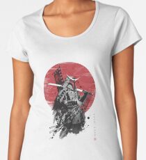 Mandalorian Samurai Women's Premium T-Shirt