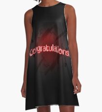 Congratulations !! A-Line Dress