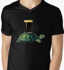Camiseta de cuello en V Tortuga Guinness