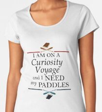 Curiosity Voyage - Stranger Things Women's Premium T-Shirt