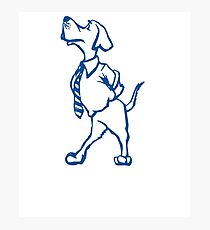 Funny Goofy Pup Tshirt Photographic Print
