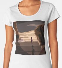 Ahsoka Tano "Im sorry master, Im not coming back" Women's Premium T-Shirt