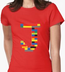 J t-shirt Women's Fitted T-Shirt