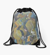 The hearts of my roots Drawstring Bag