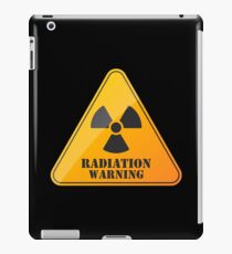 Vinilo o funda para iPad advertencia de radiación