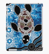 Aboriginal Art Authentic - Sea Turtles iPad Case/Skin