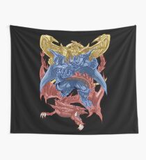 Egyptian God Cards Wall Tapestry