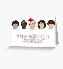 strange christmas. Greeting Card