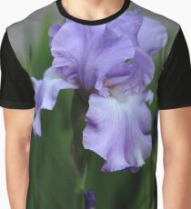 Sweet Blue Orchid Iris Graphic T-Shirt