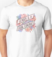 Camiseta unisex El género es una construcción social