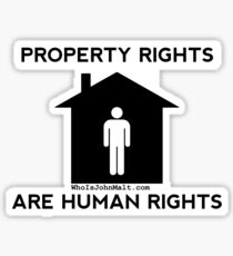 Property Rights Sticker