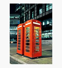 Red Telephone Boxes Photographic Print