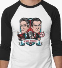 News Worthy Men's Baseball ¾ T-Shirt