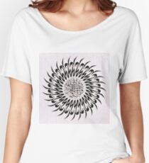 Durud Pak Darood Pak Calligraphy Painting Women's Relaxed Fit T-Shirt