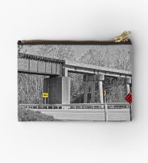 Railroad Overpass Studio Pouch