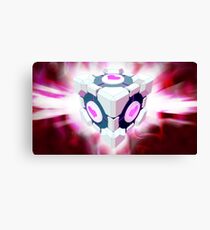 Companion Cube Canvas Print